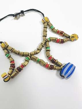 Kwanzaa Necklace by American Girl Pleasant Company ‘96 for Addy & Girl of Today